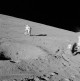 Памятник погибшим космонавтам на Луне