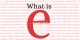 Что такое "Число e"?